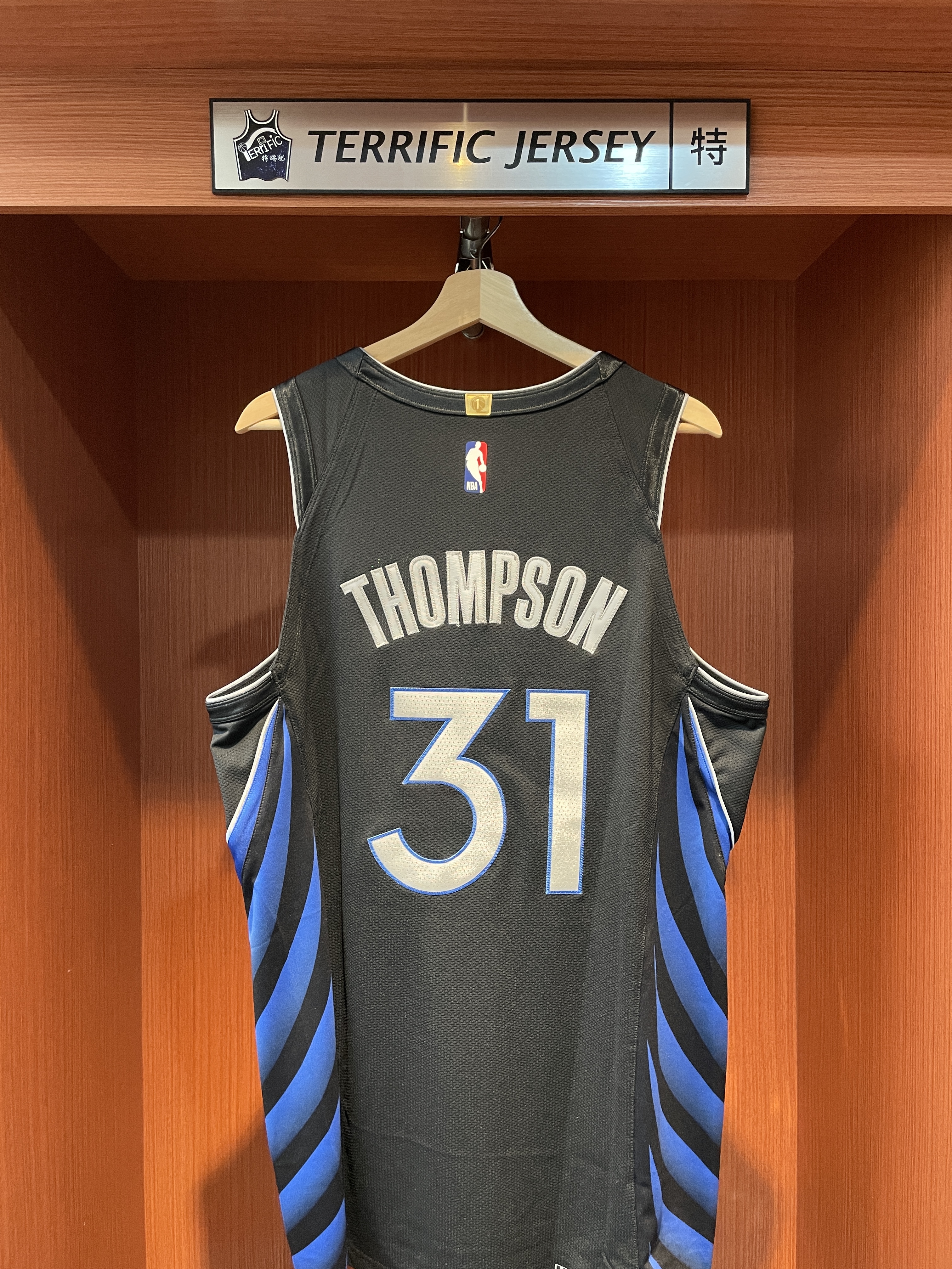 NBA球衣 Klay Thompson 達拉斯小牛城市 25-26 City Nike Authentic 球員版 電繡 含贊助商標 全新