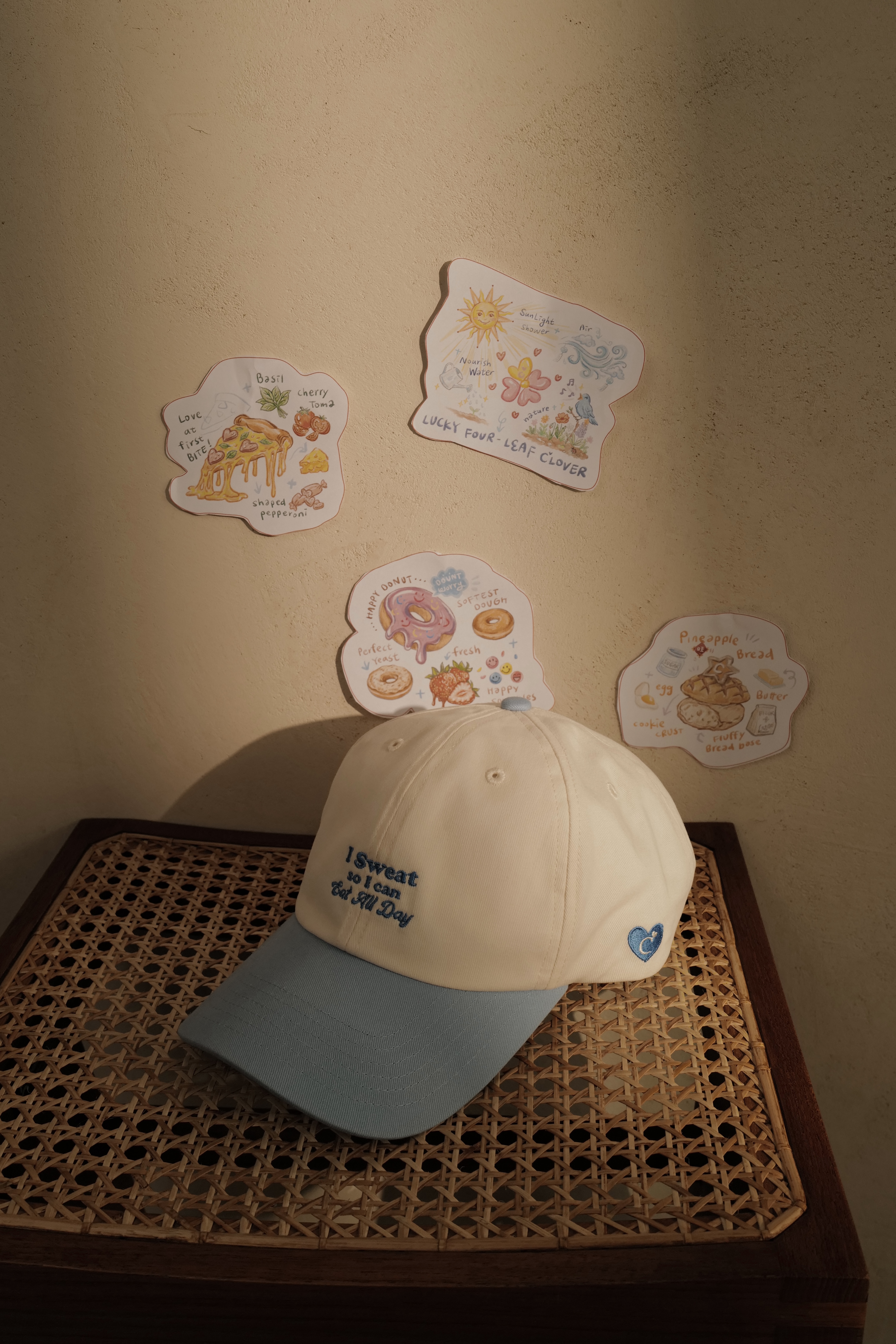 ” EAT ALL DAY“ 小吃貨必收棒球帽