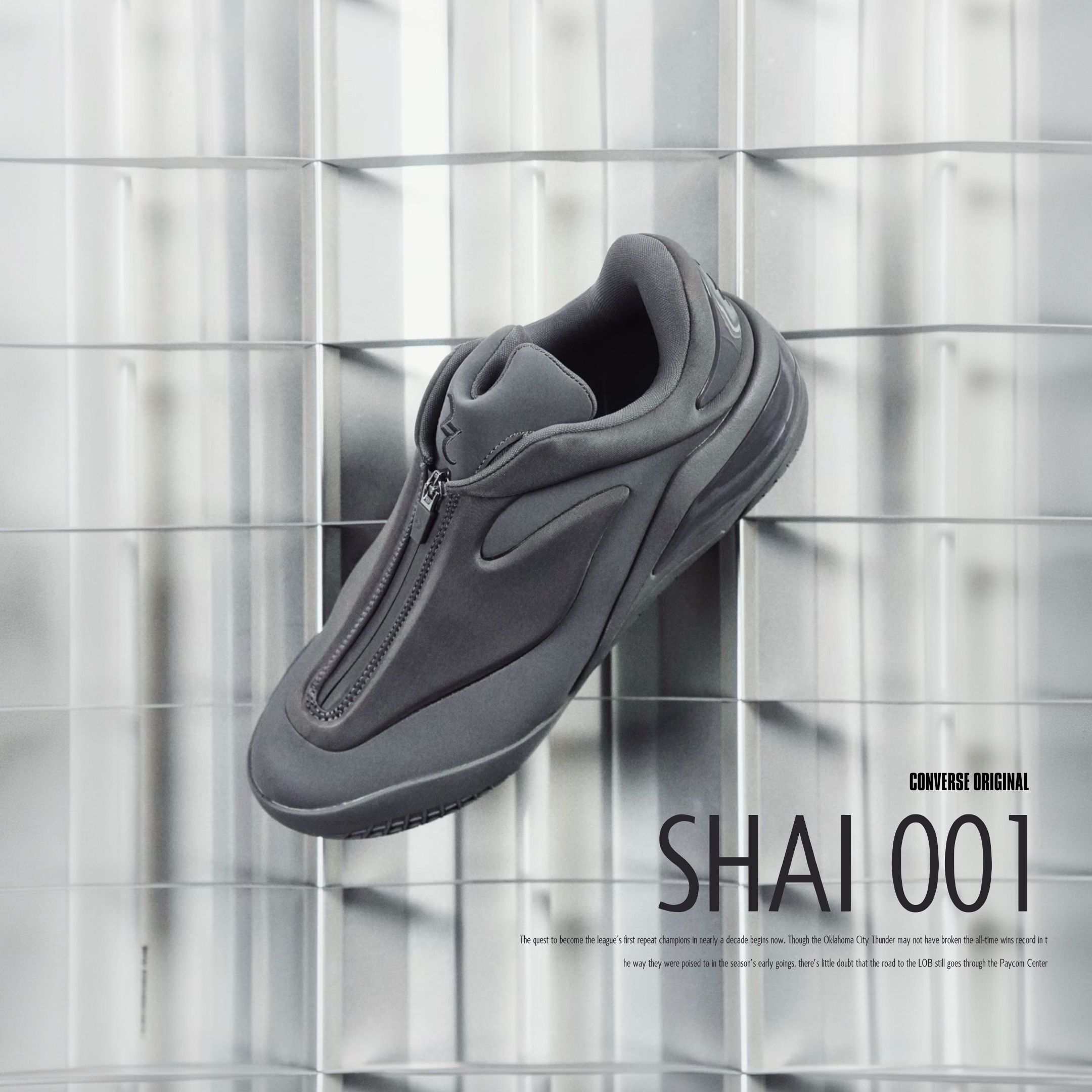 NICEDAY 代購 Converse SHAI 001 鐵灰色 籃球鞋 A19837C