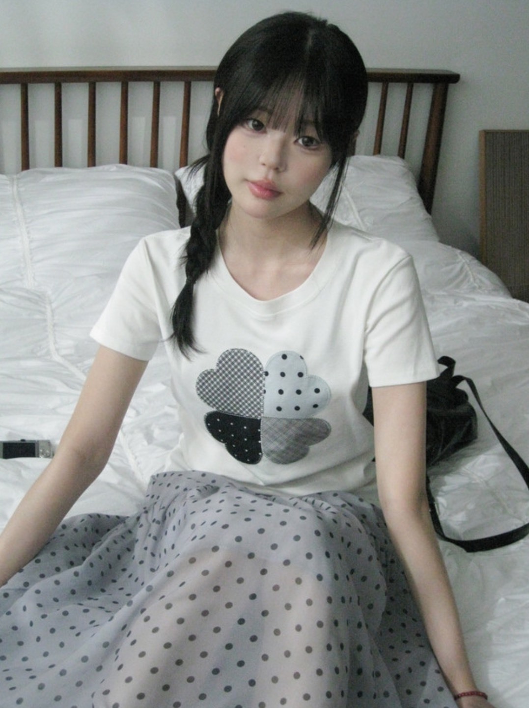 點點長紗裙 長裙 紗裙