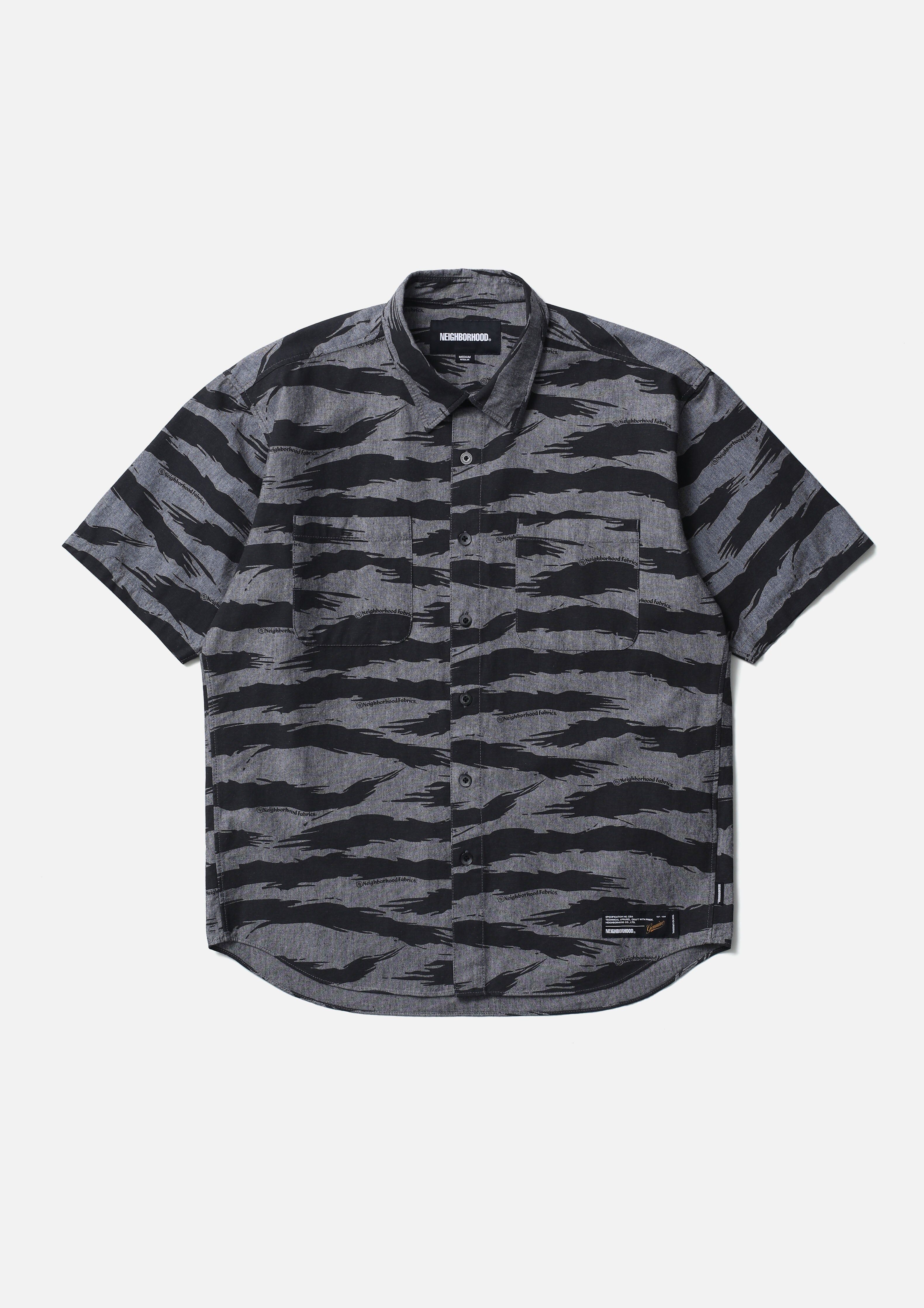 『代購商品』2026SS NEIGHBORHOOD NBHD CAMO PATTERN CHAMBRAY SHIRT SS 襯衫 261TSNH-SHM11