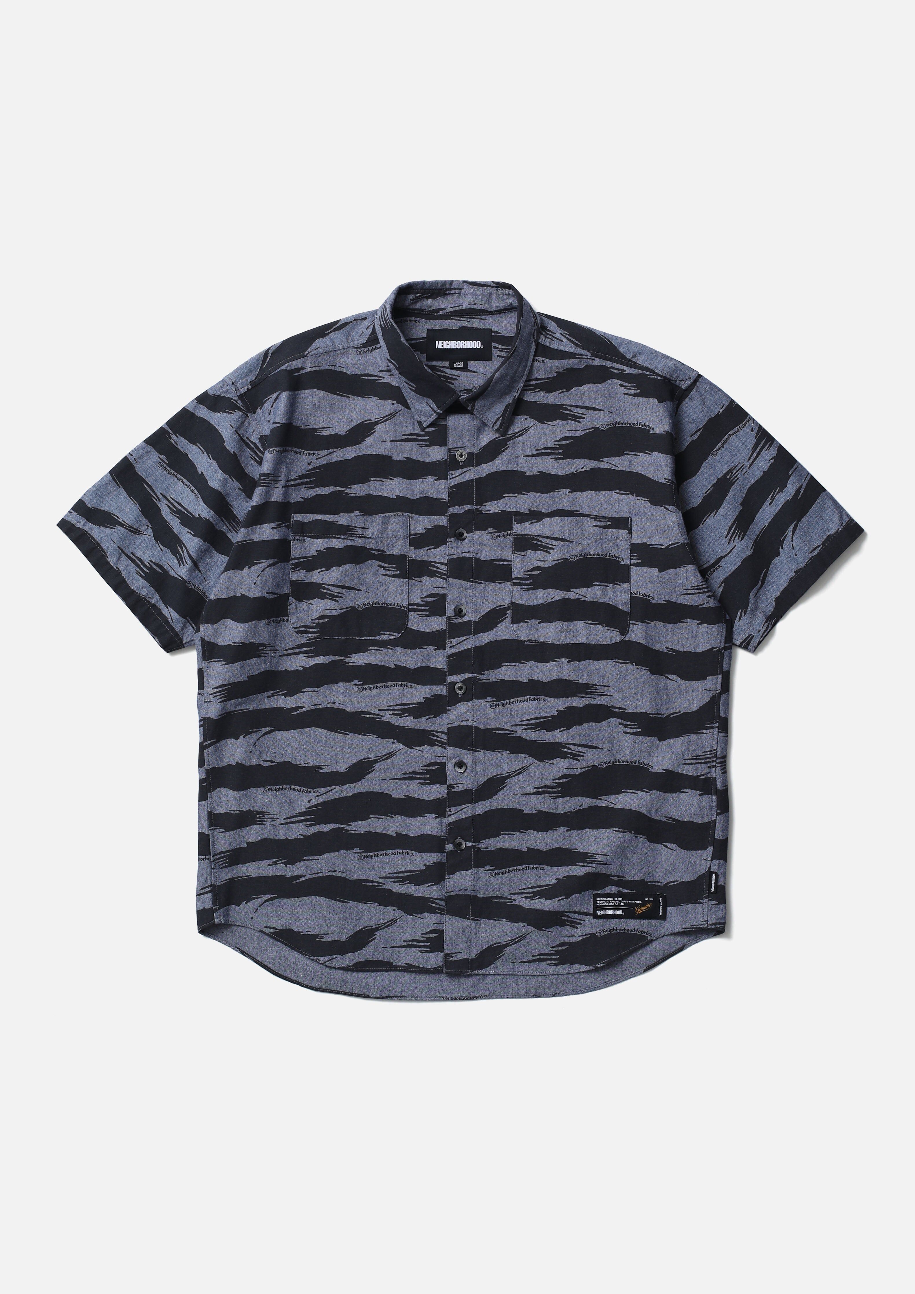 『代購商品』2026SS NEIGHBORHOOD NBHD CAMO PATTERN CHAMBRAY SHIRT SS 襯衫 261TSNH-SHM11