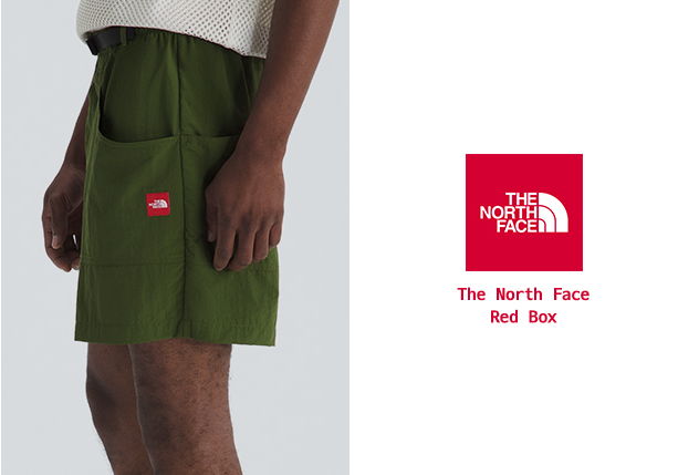【代購】 THE NORTH FACE M TNF Red Box 尼龍機能皮帶短褲 NS6NS28