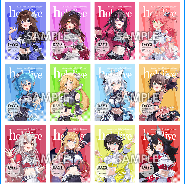 「官品代印」hololive ホロライブ 7thフェス LAWSON 相卡