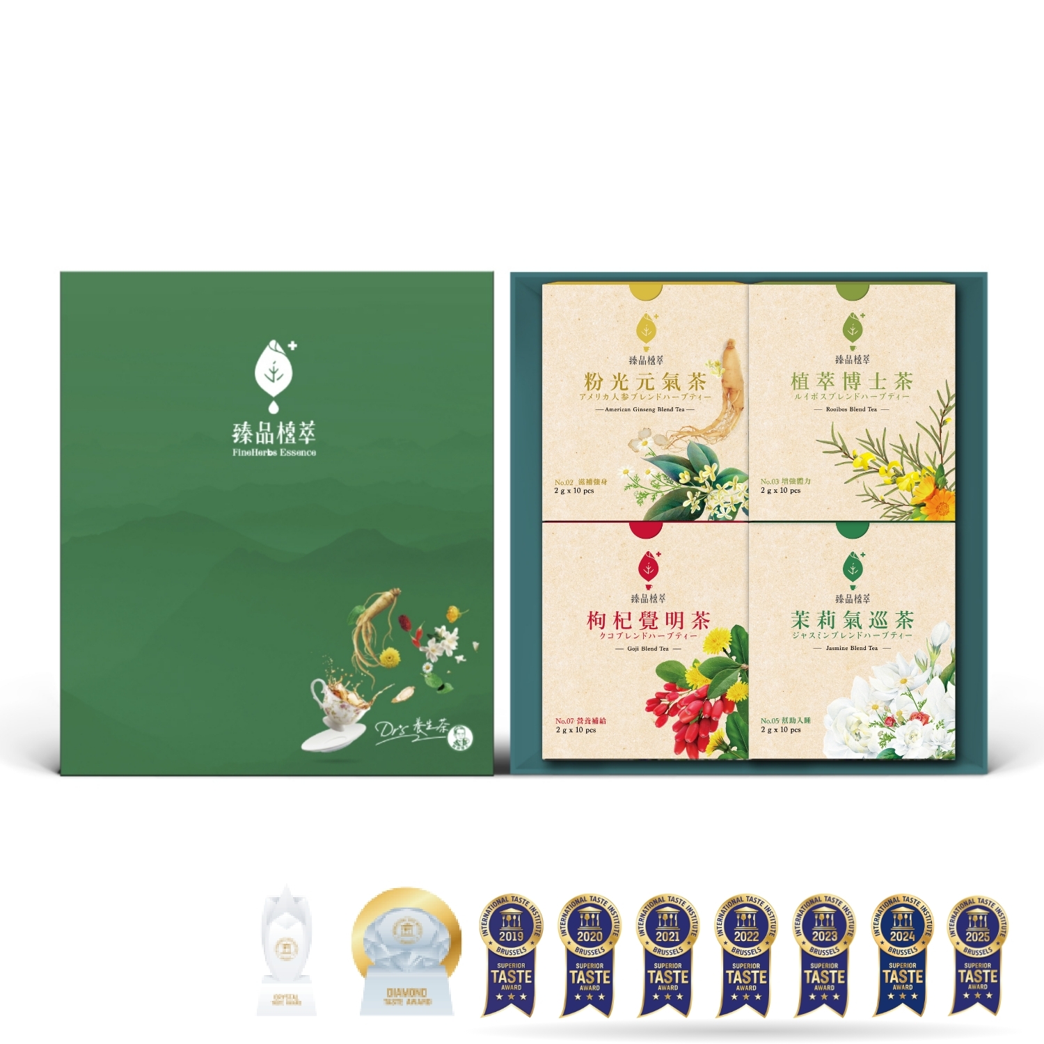 四喜養生茶禮盒B｜世界iTQi大獎