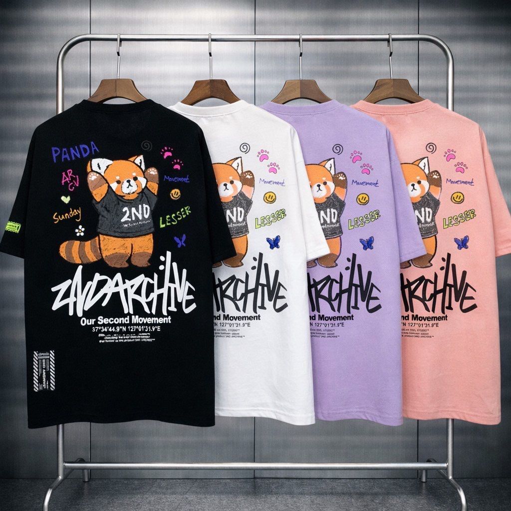 英文字圖案短袖Tee 2nd-360T