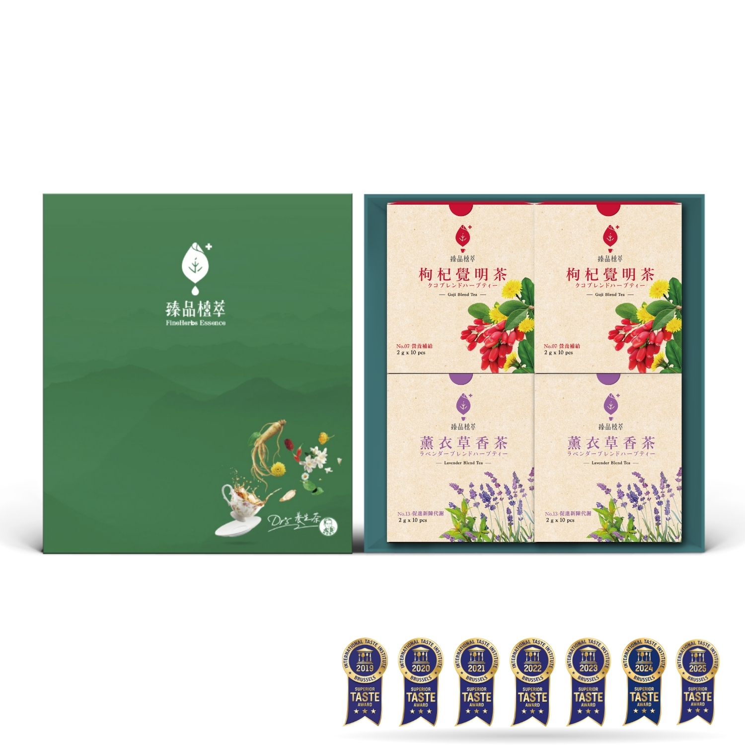 四喜養生茶禮盒A｜世界iTQi大獎