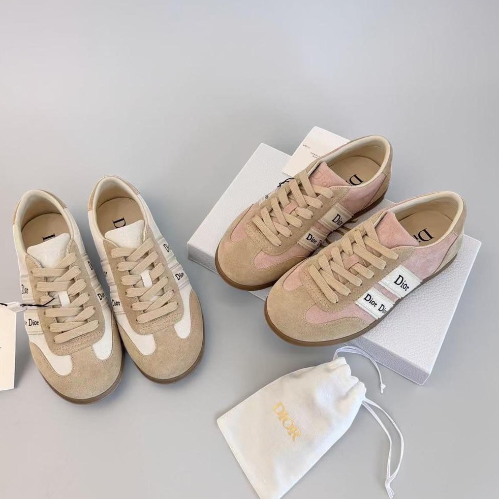 Dior 2026S 織帶繡花復古運動鞋