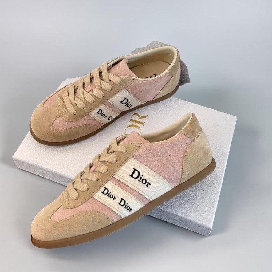 Dior 2026S 織帶繡花復古運動鞋