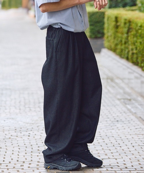 日本 HECT 10.5oz 2Tuck Denim Carrot Pants [pt1751]
