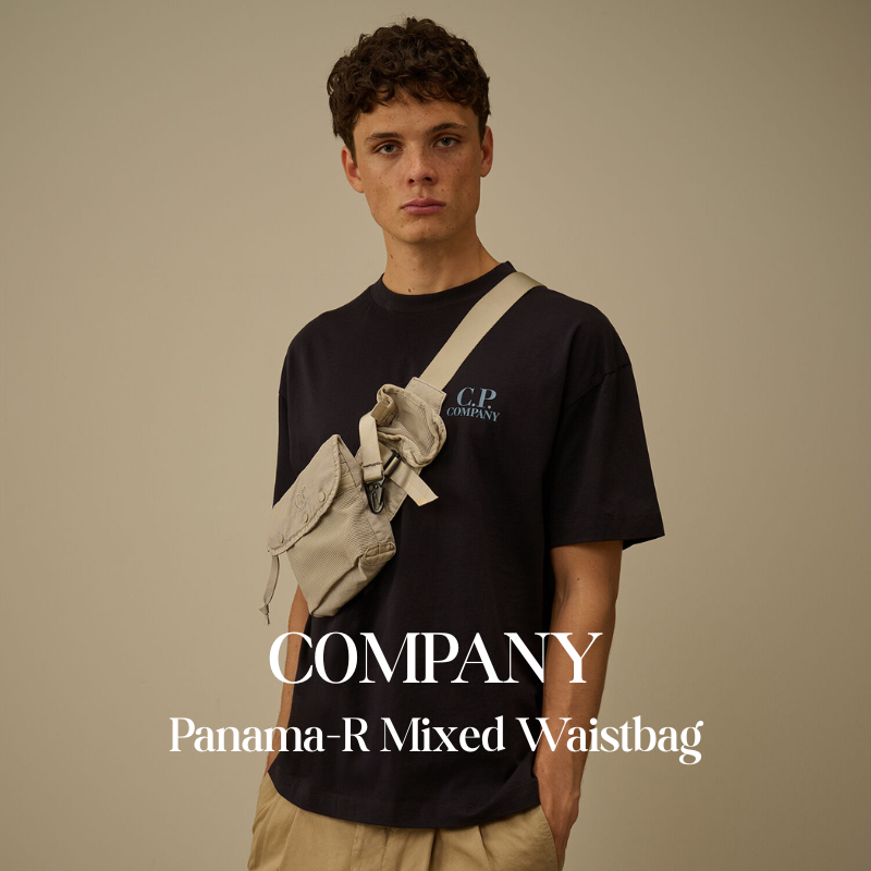 CP COMPANY Panama-R 拼接機能腰包 斜背隨身包