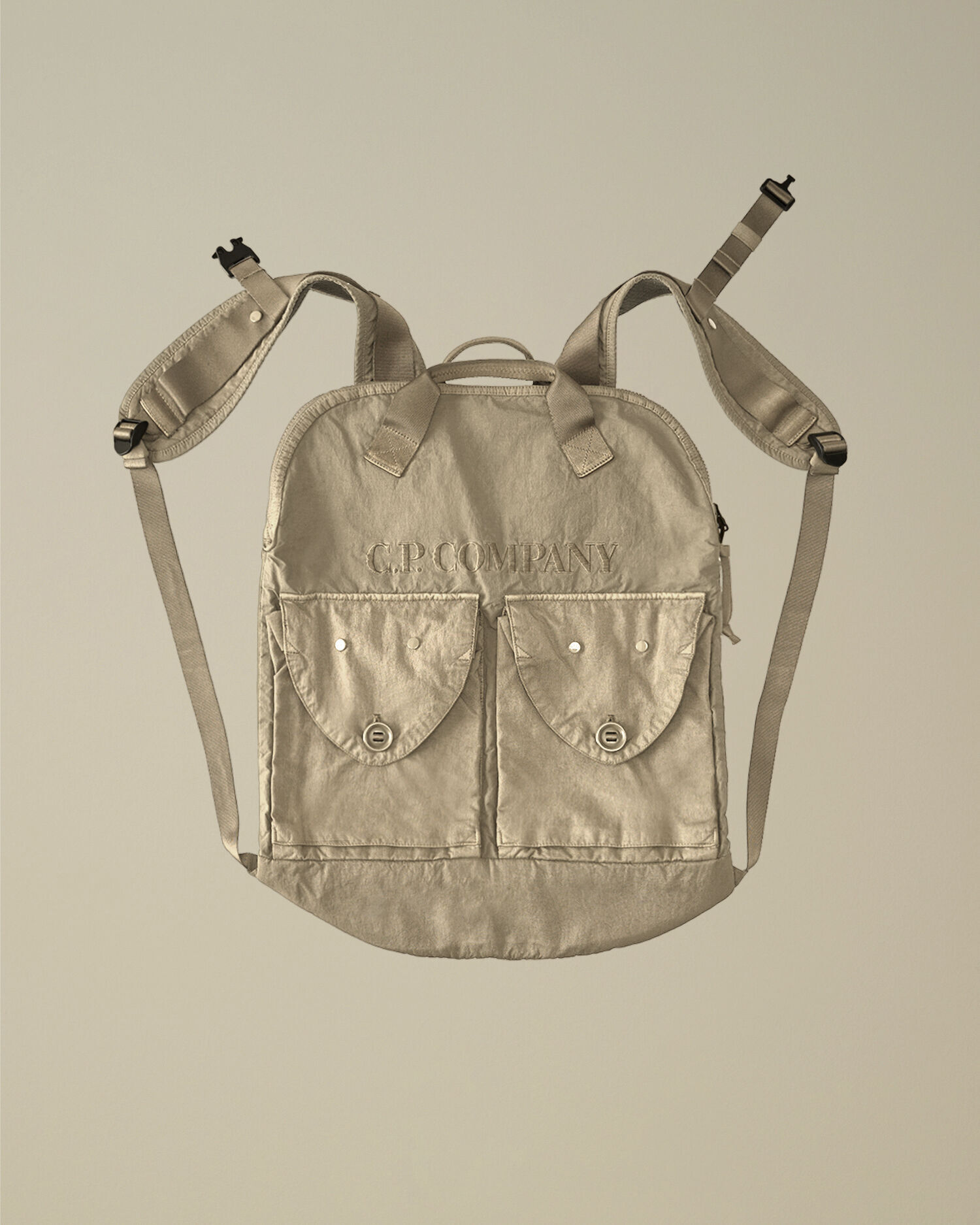 CP COMPANY Panama-R 拼接拉鍊後背包 機能 Backpack