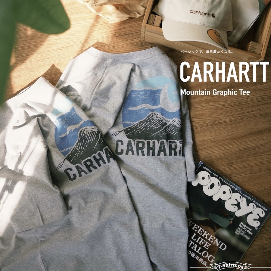 ｜秒殺新品🔥｜Carhartt Blue Ridge 山景Logo Tee