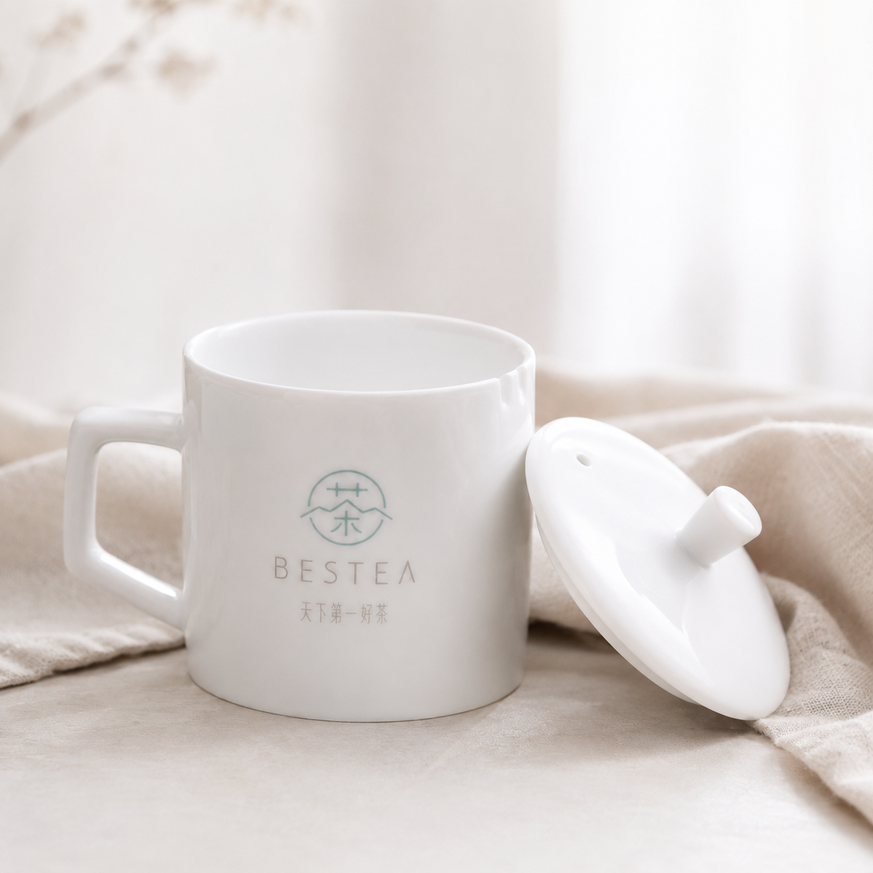 𝗕𝗘𝗦𝗧𝗘𝗔 · 𝗪𝗵𝗶𝘁𝗲 𝗣𝗼𝗿𝗰𝗲𝗹𝗮𝗶𝗻 𝗔𝗽𝗽𝗿𝗮𝗶𝘀𝗮𝗹 𝗰𝘂𝗽/𝟭𝟱𝟬𝗺𝗹