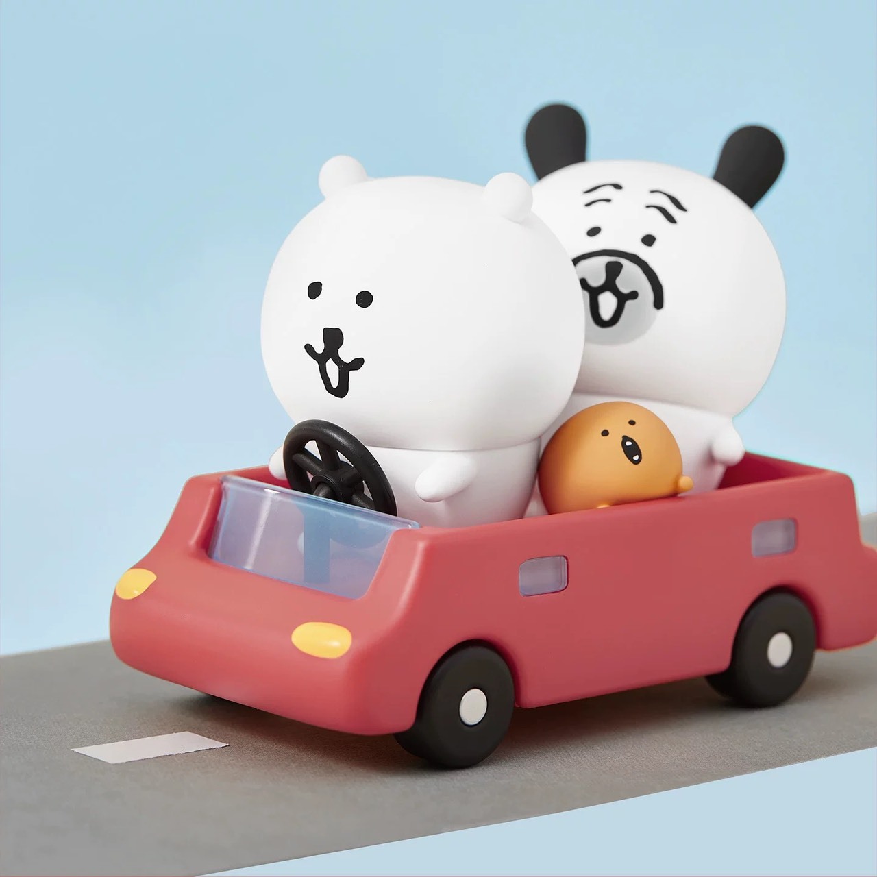 Joke Bear and Friends 系列 一起去兜風 玩具小車 自嘲熊