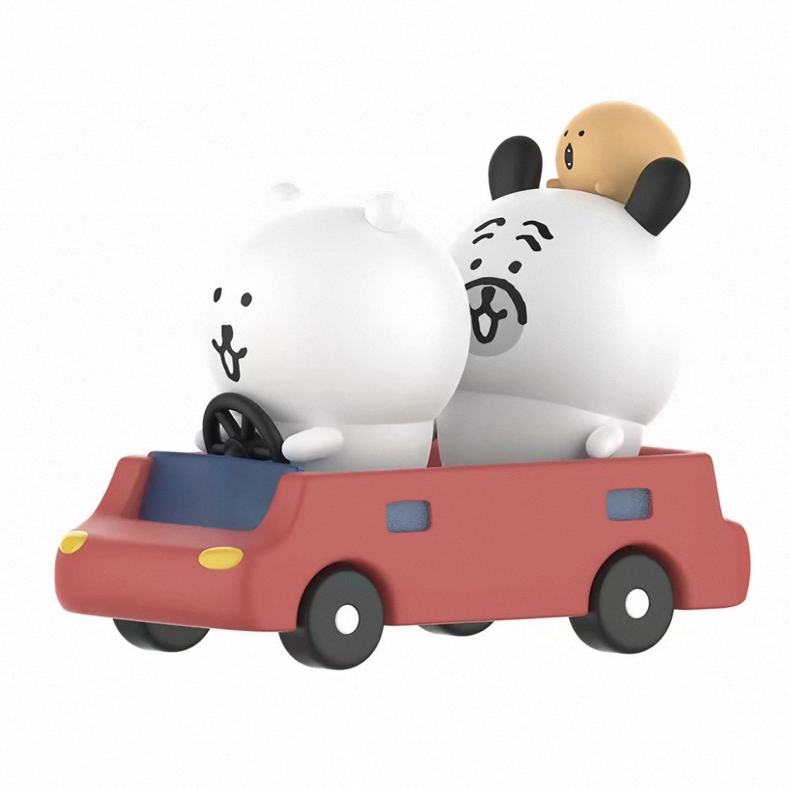 Joke Bear and Friends 系列 一起去兜風 玩具小車 自嘲熊
