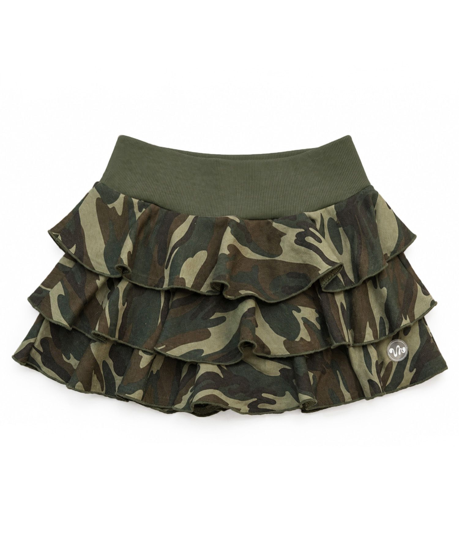 VENHIT 迷彩衛衣荷葉裙 綠迷彩 5018159873