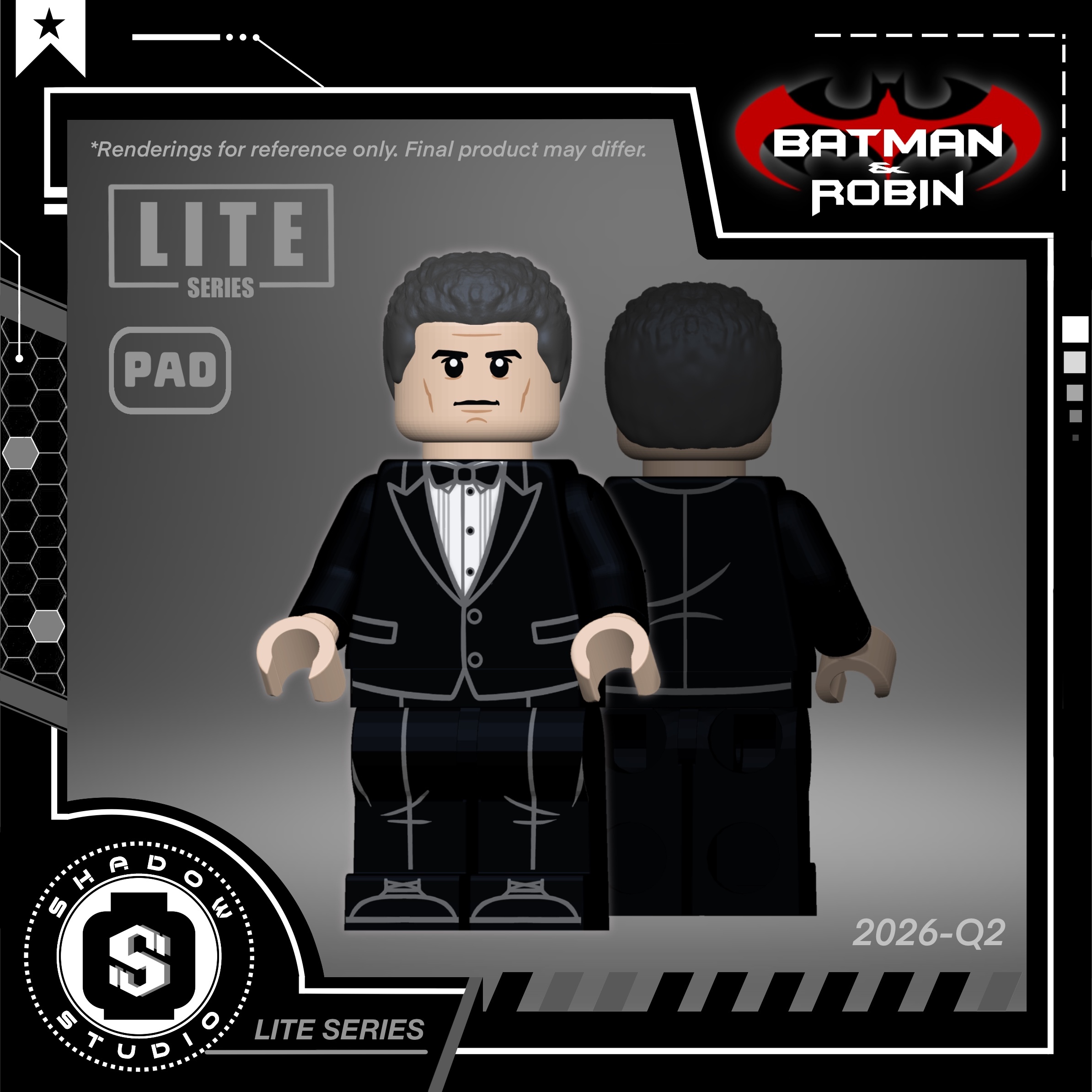 [Shadow Studio][Preorder] Batman and Robin - Bruce Wayne [PADprinted]