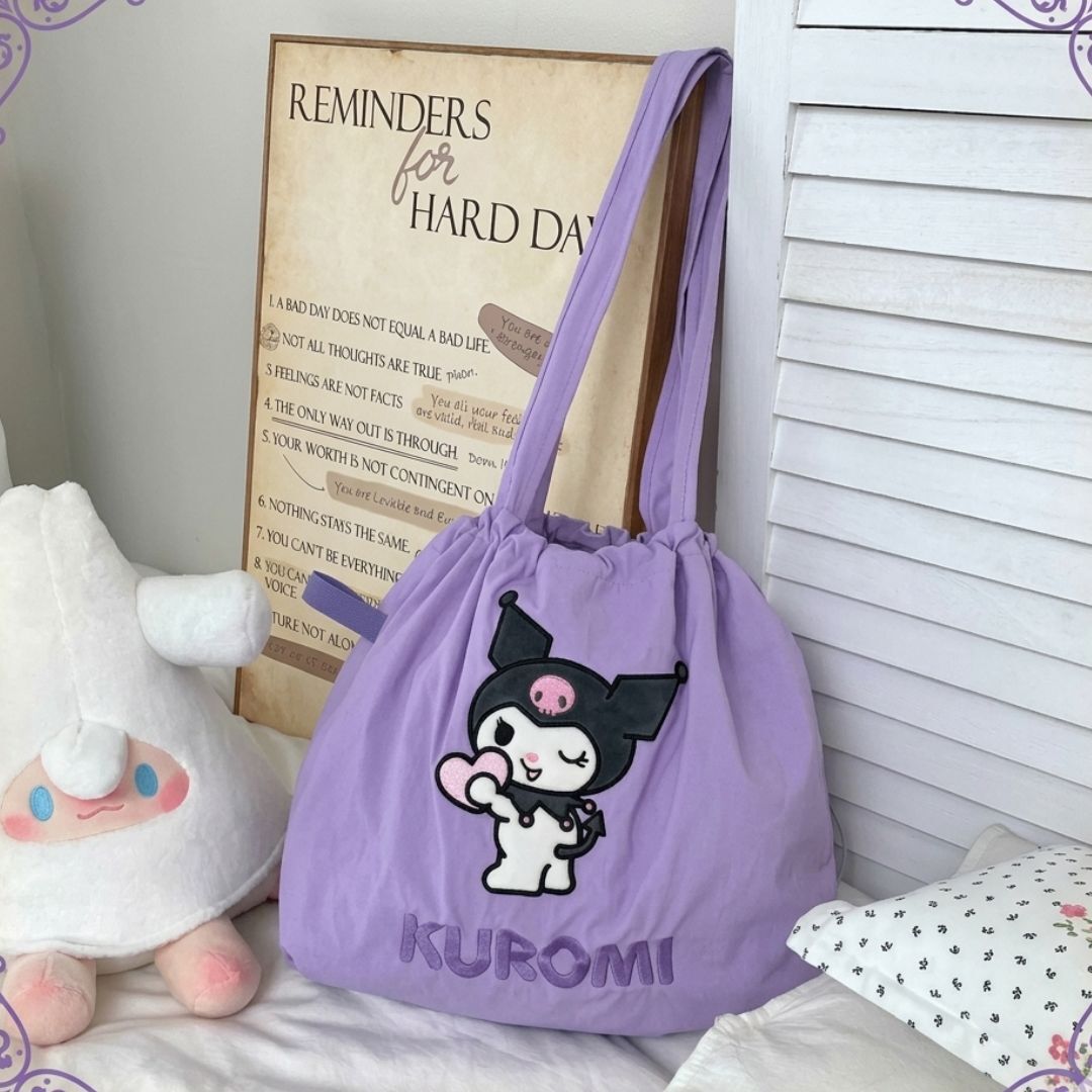 佻皮魔女 Sanrio | 大容量購物袋 | 單肩包