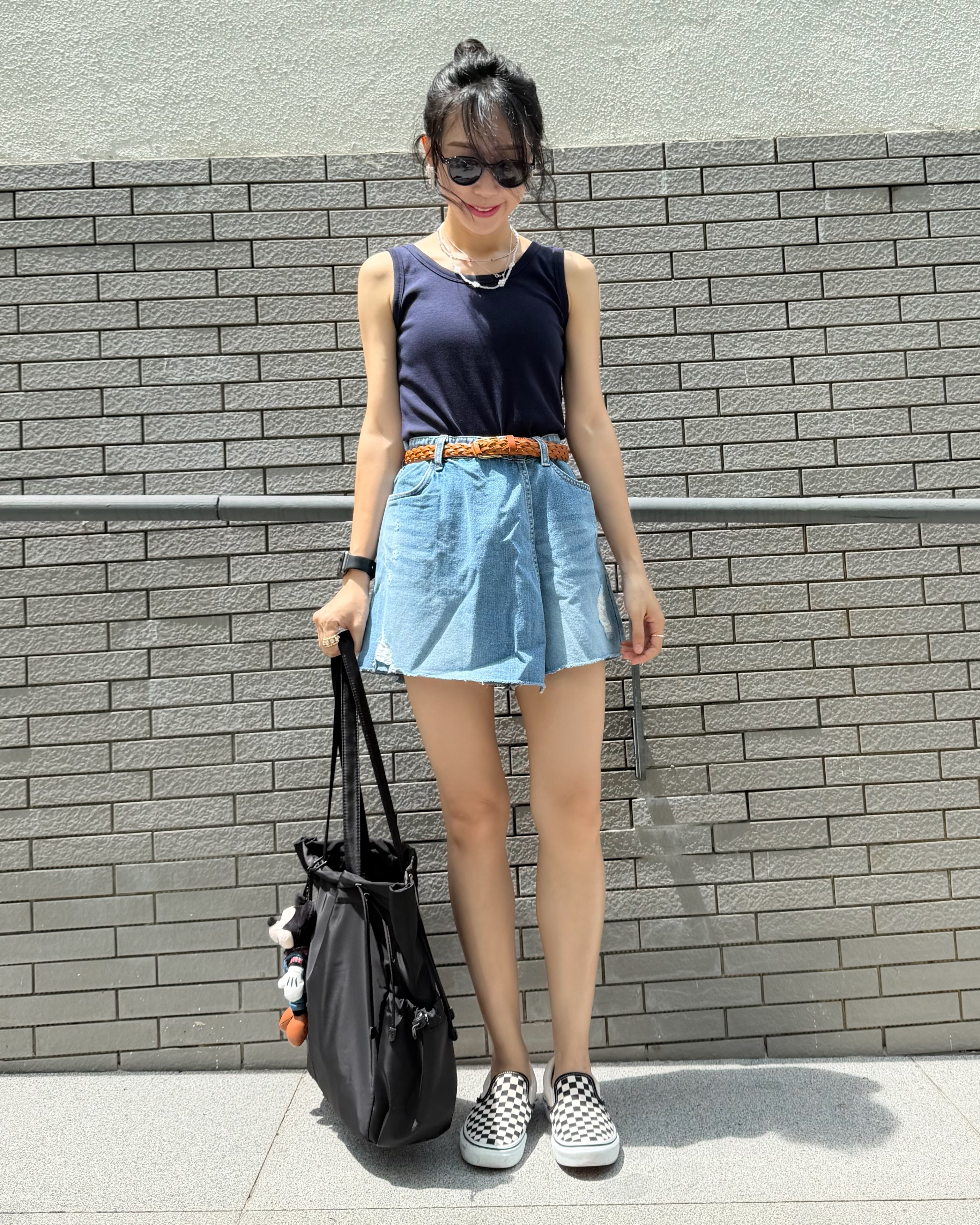 5月新品♥坑紋背心[有彈性]