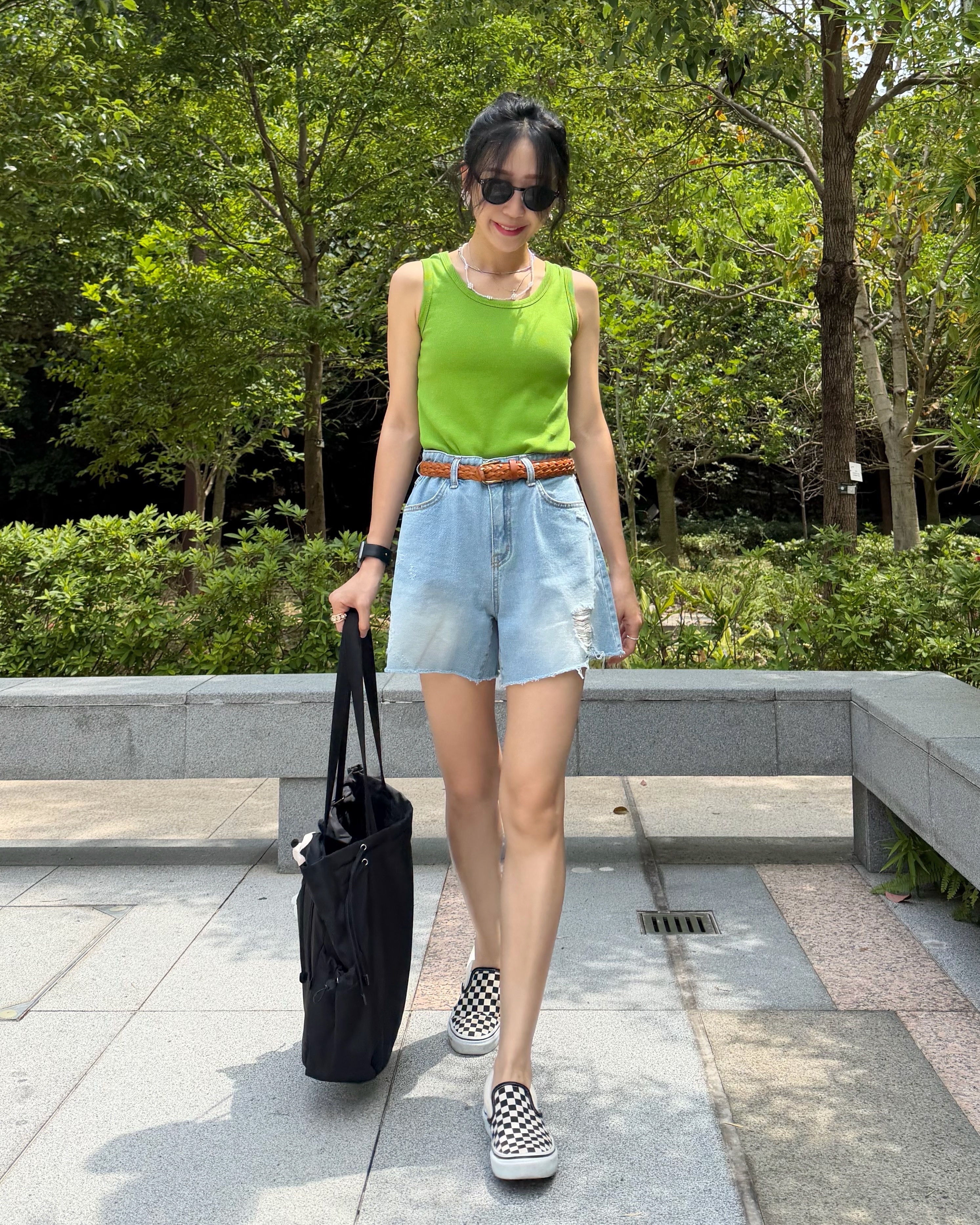 5月新品♥坑紋背心[有彈性]