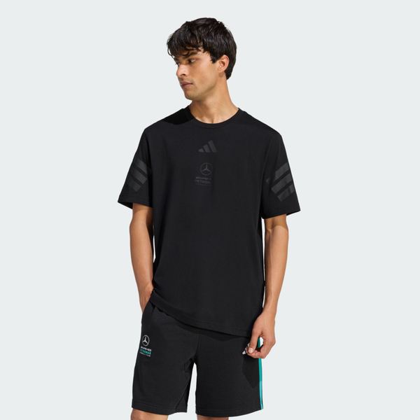 Adidas 愛迪達 Mer Lot Tee M KE5958 男 T恤 運動上衣 休閒短袖 黑 純棉 F1賽車