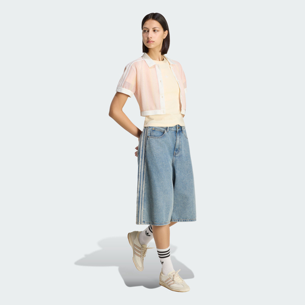 Adidas 愛迪達 Cropped Polo KY8140 女 Polo衫 短版上衣 休閒短袖 櫻花粉 亞版