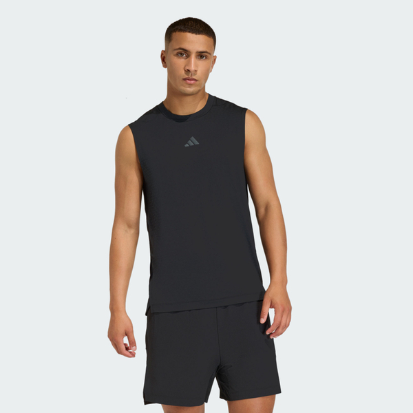 Adidas 愛迪達 D4t Primelft Ta KD0373 男 背心 運動背心 黑 亞版 涼感 吸濕排汗