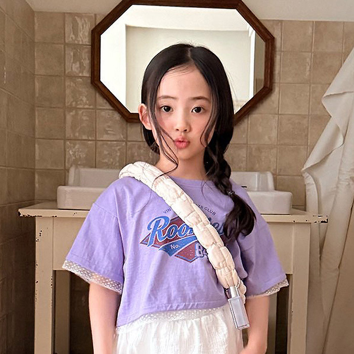 正韓夏CCOMMA 兩色美式甜美rookie上衣
