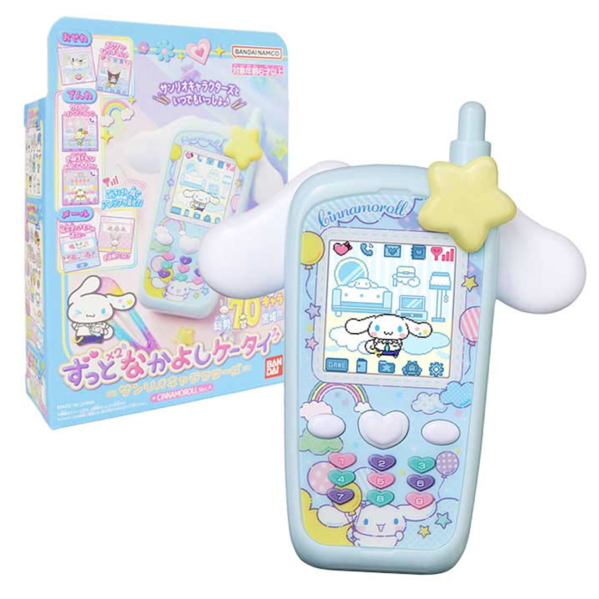 日本 2026 新版 Sanrio Tamagotchi 他媽哥池智能手機 - Cinnamoroll