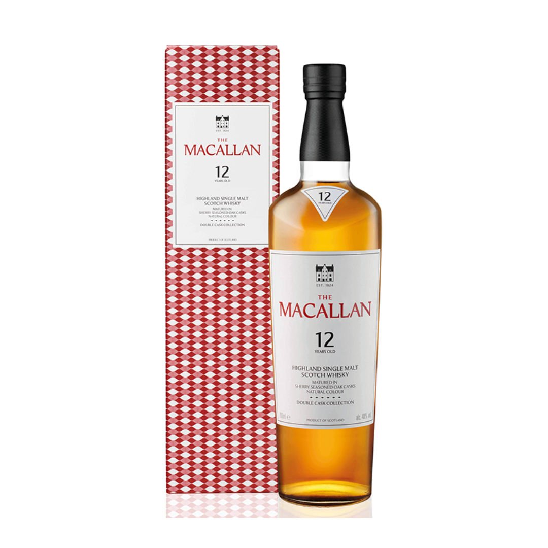 Macallan 12 Year Old Double Cask｜麥卡倫12年雙桶 (紅色盒)