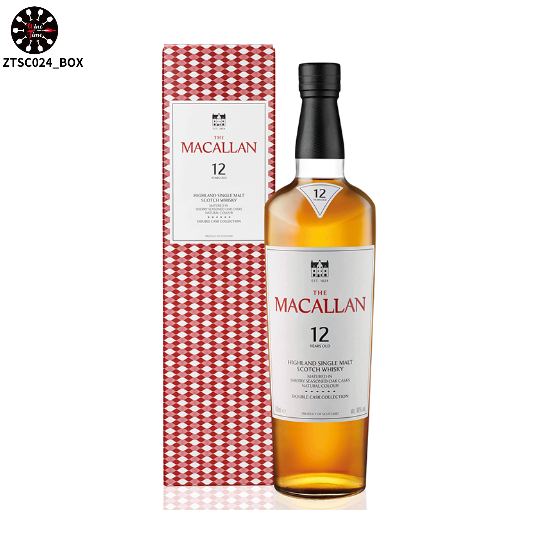 Macallan 12 Year Old Double Cask｜麥卡倫12年雙桶 (紅色盒)
