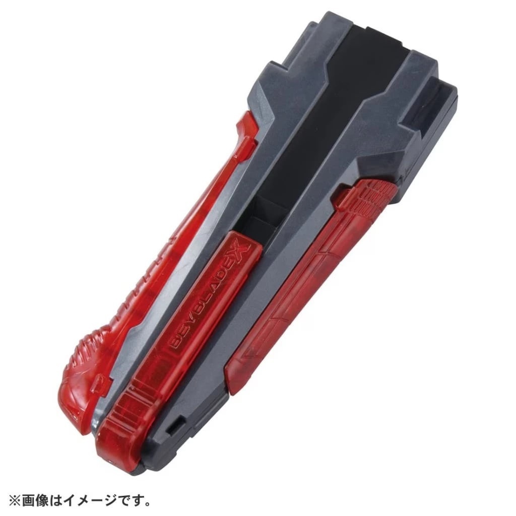 【日本限時連線代購】BEYBLADE X 戰鬥陀螺X BX-41 發射器改造型握把(黑/透紅)