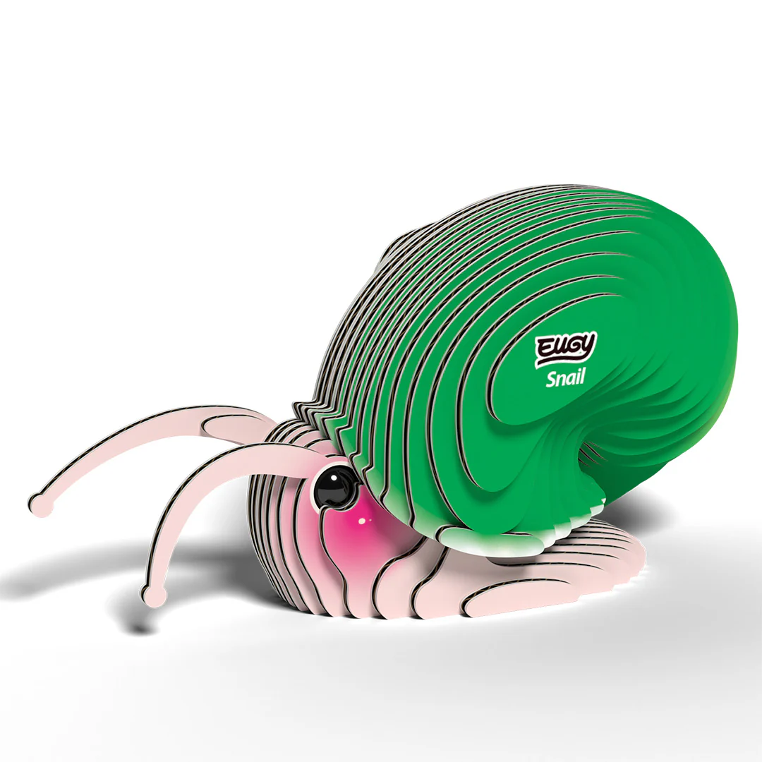 EUGY 3D Cardboard Kit Set Model - 143 Snail