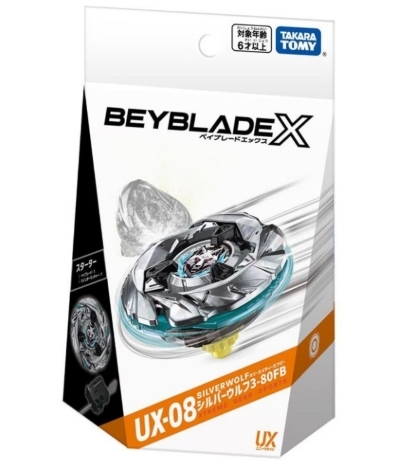 【日本限時連線代購】BEYBLADE X 戰鬥陀螺X UX-08 霜輝銀狼