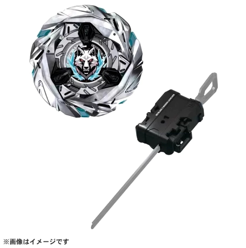 日本限時連線代購】BEYBLADE X 戰鬥陀螺X UX-08 霜輝銀狼