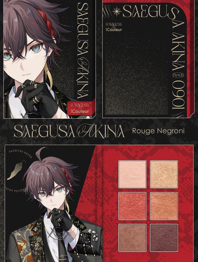 「彩虹社代購」NIJISANJI 不破湊＆三枝明那 × iCouleur (受注販売)