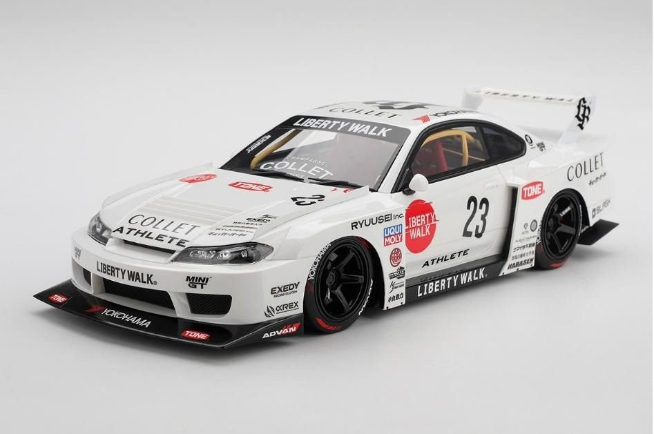 [預訂] TOP SPEED 1/18 日產 Silvia (S15) LB-Super Silhouette ATHLETE