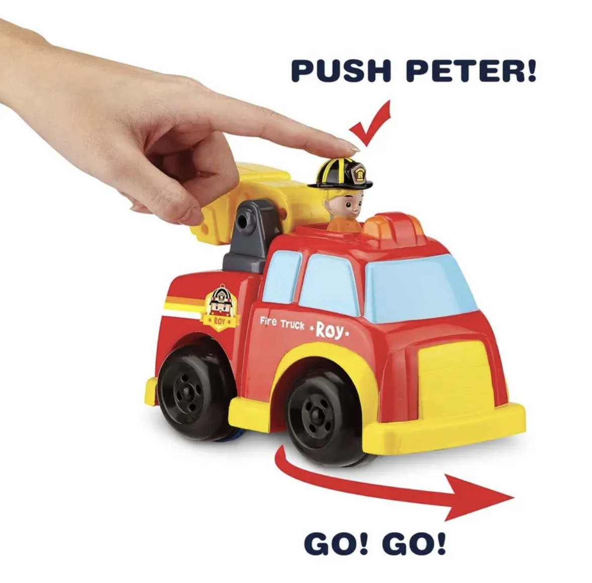 Robocar Poli 推拉式消防車