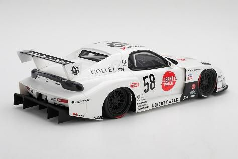 [預訂] TOP SPEED 1/18 Mazda RX-7 LB-Hinomaru