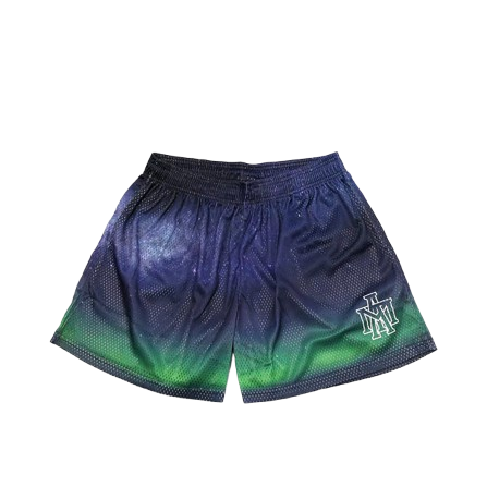 MTA AURORA MESH SHORTS 極光漸層網布短褲 M26SBS4