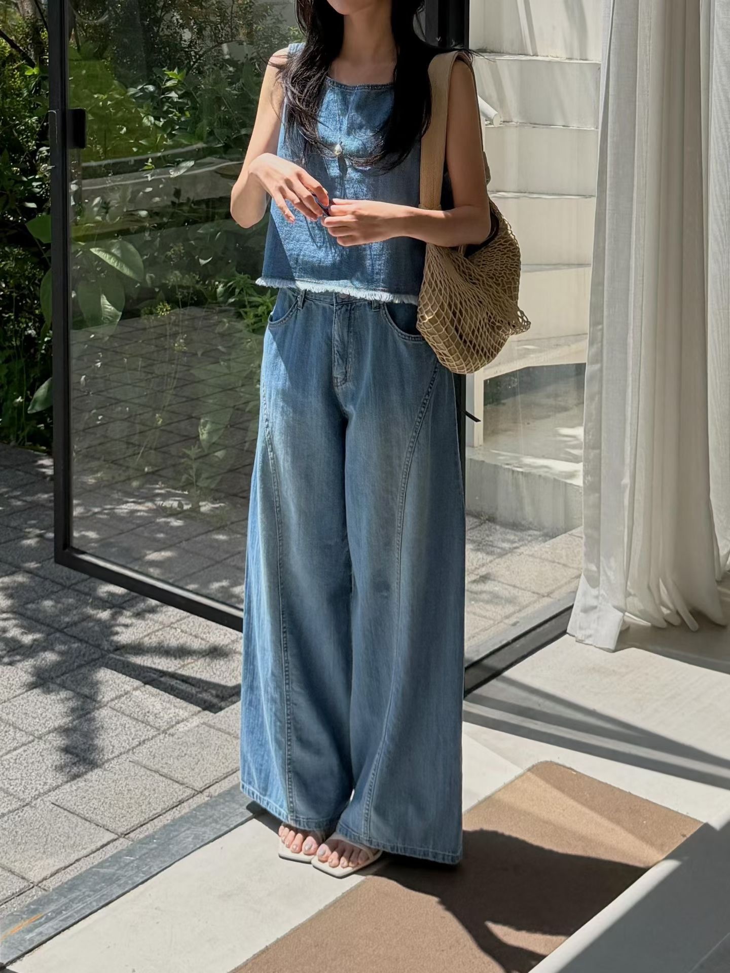 WJ2658 biggs Denim PT