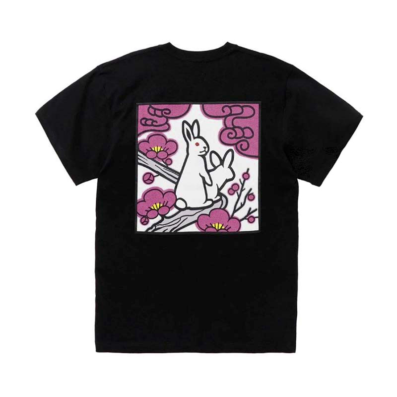 #FR2梅 HANAFUDA LOGO TEE 短袖 黑色 FRC4513-BK [台灣現貨]