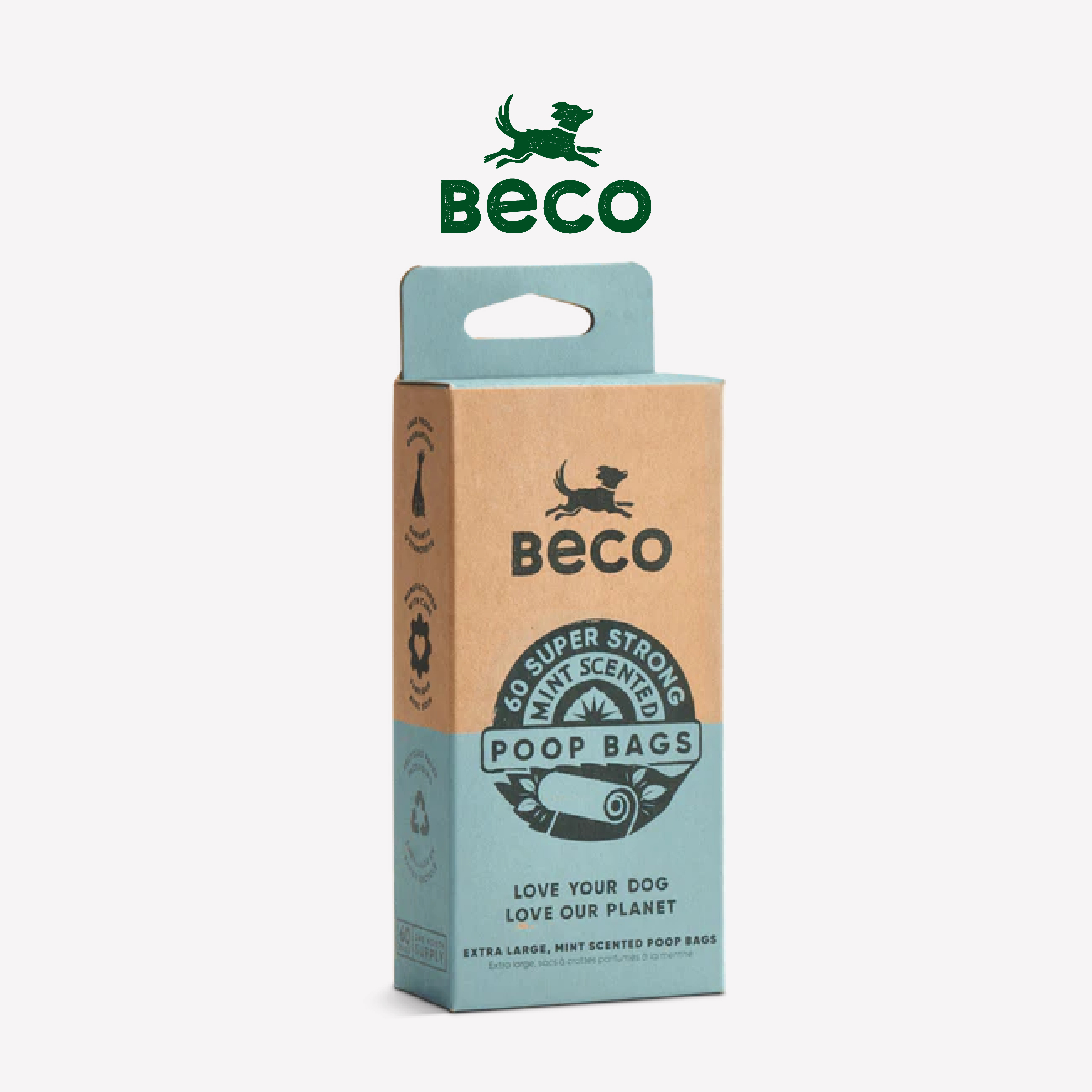 薄荷​​香 - 環保便便袋 ｜英國 Beco