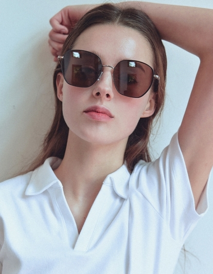 (B1) E604 BLACK SUNGLASS UV400  - RECLOW #1805RL