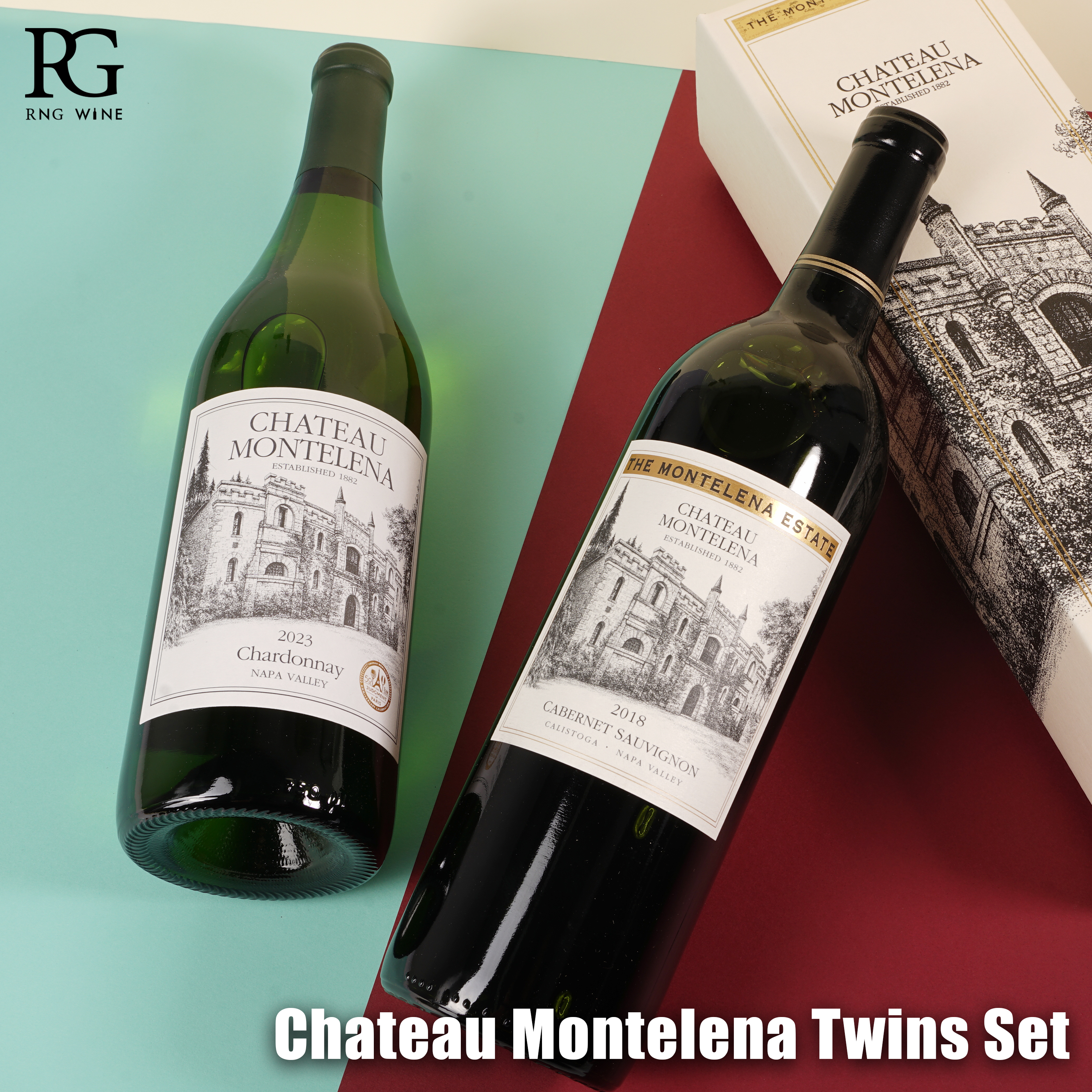 Chateau Montelena Twins Set - 2 Bottles Pack