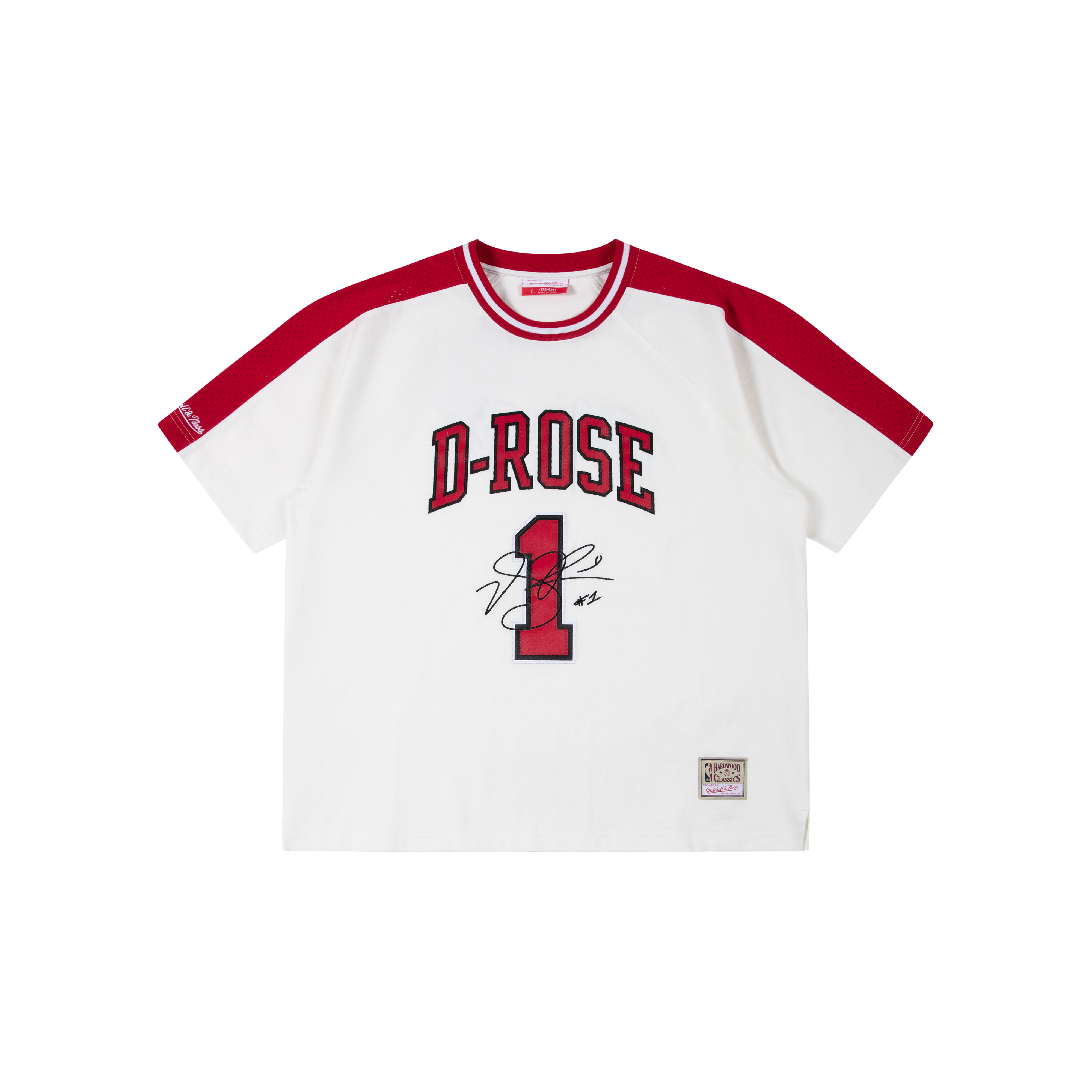 Mitchell & Ness D-ROSE TEE 白色 公牛隊 復古 短袖 短T【MN26ATS02B】