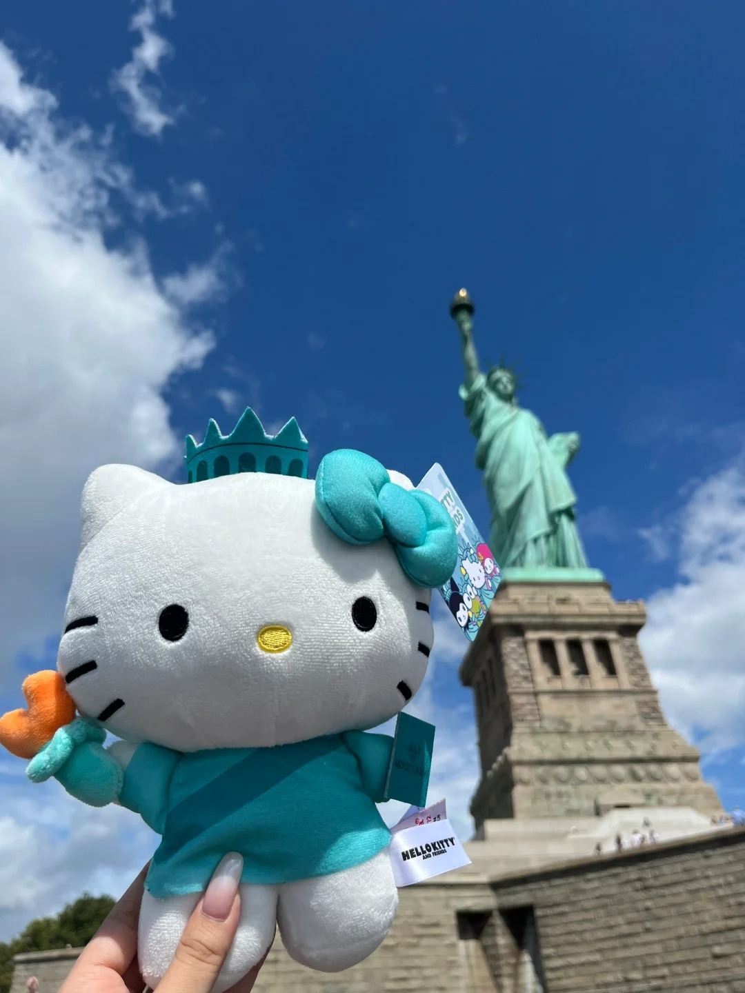 #現貨 🇺🇸紐約限定 自由女神 凱蒂貓 絨毛娃娃