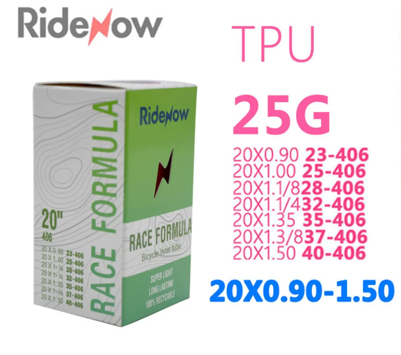 Ridenow 20吋406超輕內胎