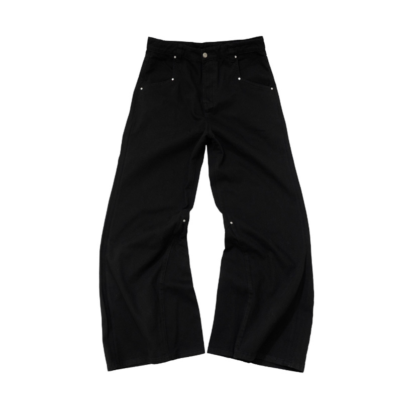 【車庫服飾】E'TREALOUEST EAL Embroidered Wide Cut Cargo
